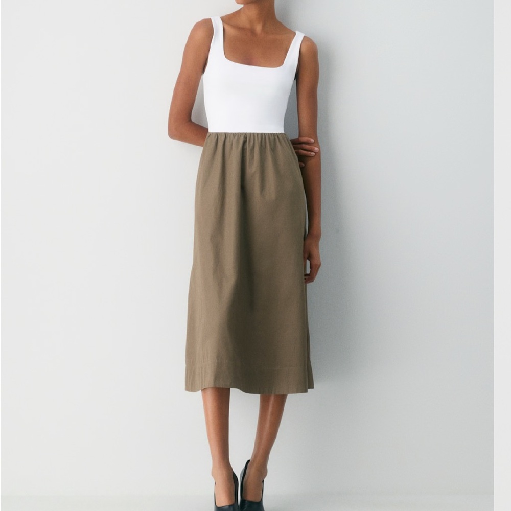 Aritzia Babaton Revive Poplin Dress Size 2XS NWOT